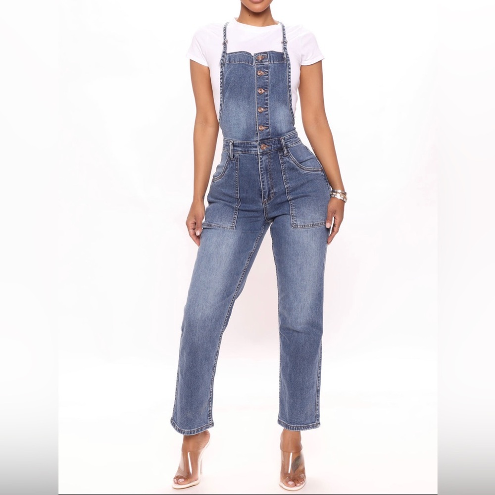 Denim jumpsuit